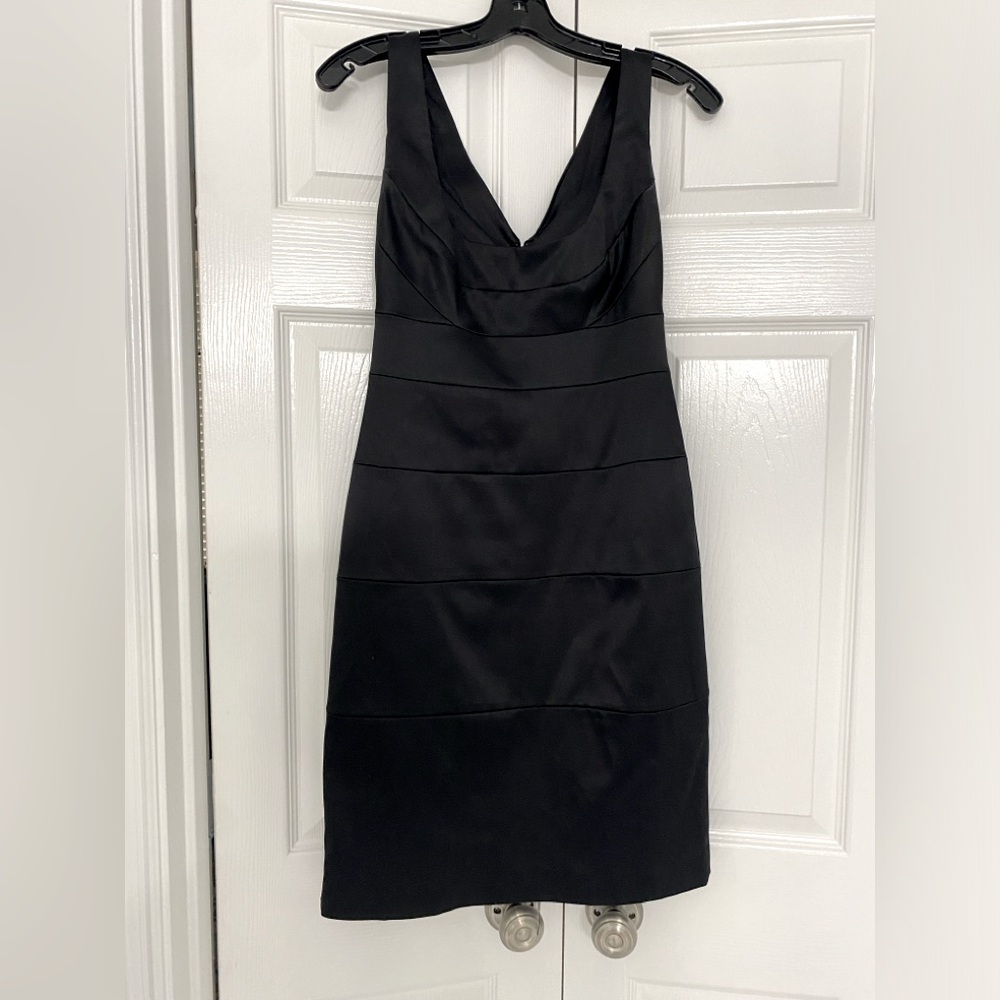 Black cocktail dress